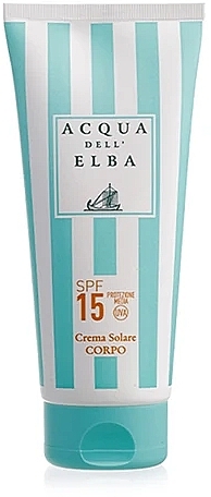 Schützende Körpercreme - Acqua Dell Elba Body Sun Cream SPF 15 — Bild N1