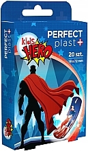 Düfte, Parfümerie und Kosmetik Pflaster für Kinder 19x72 mm - Perfect Plast Kids Hero