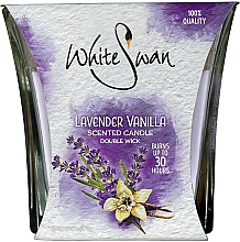 Düfte, Parfümerie und Kosmetik Duftkerze im Glas Lavender & Vanilla - White Swan Lavender Vanilla