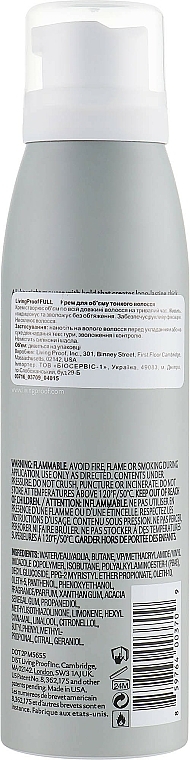 Haarschaum für mehr Volumen und Spannkraft - Living Proof Full Thickening Mousse — Bild N2