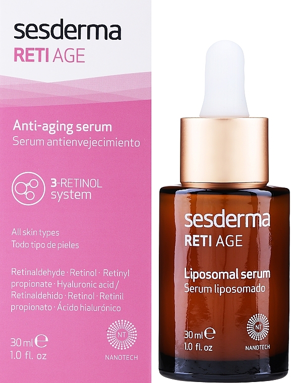 Anti-Aging Gesichtsserum - SesDerma Laboratories Reti Age Facial Antiaging Serum 3-Retinol System — Foto N2