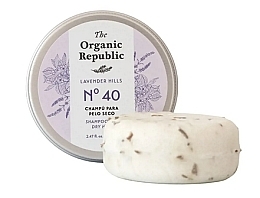 Düfte, Parfümerie und Kosmetik Festes Haarshampoo Lavendel - The Organic Republic Lavender Hills Shampoo