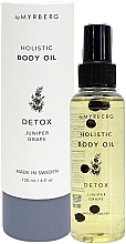 Öl für Gesicht und Körper mit Detox-Effekt - Nordic Superfood Holistic Body Oil Detox — Bild N1