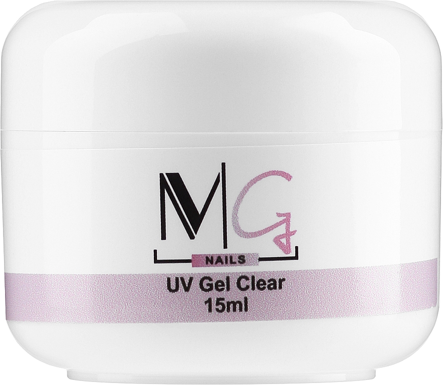 Verlängerungsgel - MG Nails UV Gel Clear — Bild N1