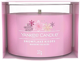 Duftende Minikerze im Glas - Yankee Candle Snowflake Kisses Filled Votive — Bild N1