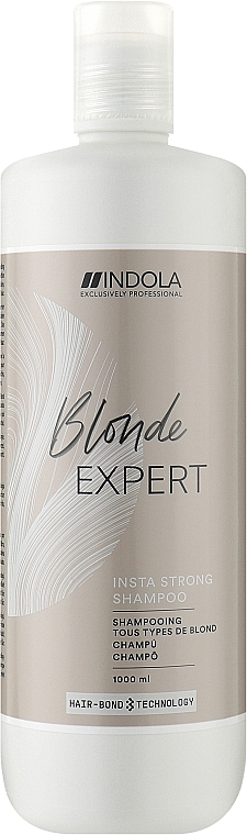 Revitalisierendes und stärkendes Shampoo für blondes Haar - Indola Blonde Expert Insta Strong Shampoo — Bild N3