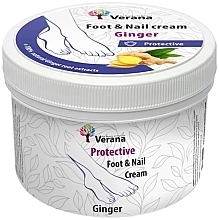 Düfte, Parfümerie und Kosmetik Schutzcreme für Füße und Nägel Ingwer - Verana Protective Foot & Nail Cream Ginger