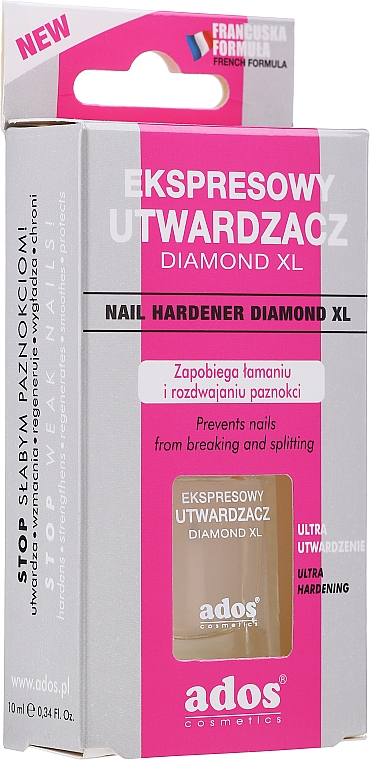 Express-Nagelhärter - Ados Nail Hardemer Diamond XL — Bild N1