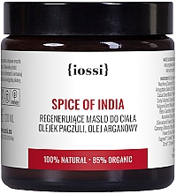Düfte, Parfümerie und Kosmetik Regenerierende Körperbutter mit indischen Gewürzen und Arganöl - Iossi Regenerating Body Butter