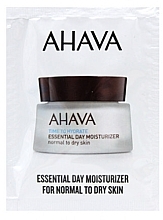 Feuchtigkeitscreme für normale und trockene Haut - Ahava Time To Hydrate Essential Day Moisturizer Normal to Dry Skin (Probe)  — Bild N1