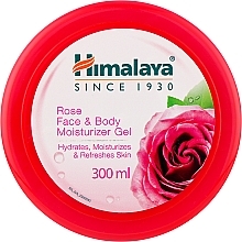 Düfte, Parfümerie und Kosmetik Feuchtigkeitsspendendes Gesichts- und Körpergel Rose - Himalaya Rose Face & Body Moisturizer Gel 