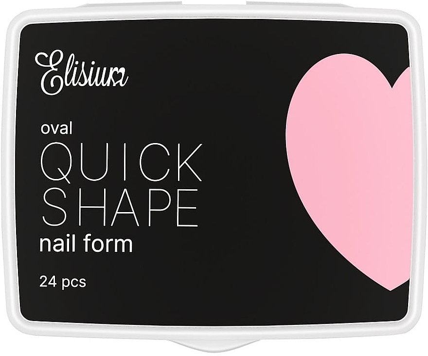 Mini-Oval-Nagelform - Elisium Quick Shape Nail Form Mini Oval — Bild N1