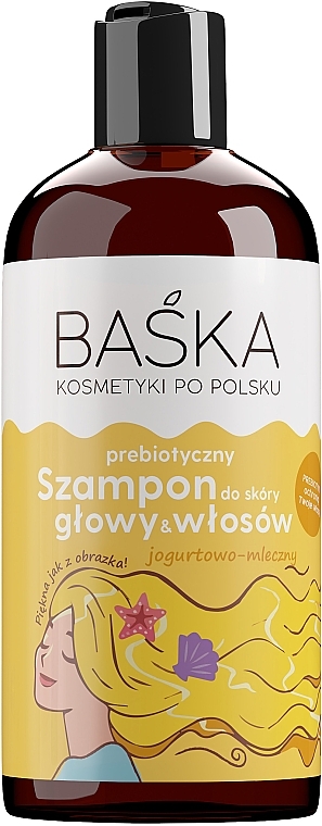 Präbiotisches Shampoo Milchiger Joghurt - Baska — Bild N1