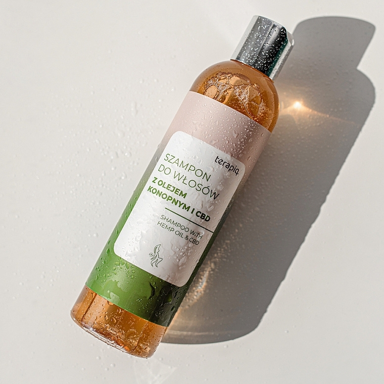 Haarshampoo mit Hanföl - Terapiq Shampoo With Hemp Oil & CBD — Bild N2