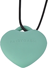 Mini-Vibrator Halskette grün - Fairygasm PleasureStone  — Bild N2
