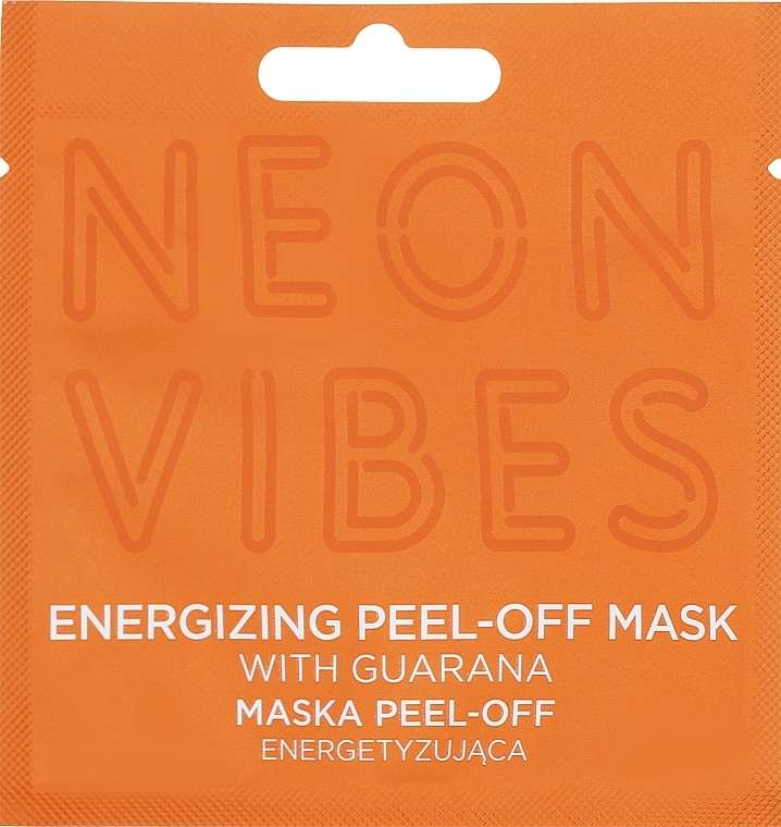 Energetisierende Gesichtsmaske mit Guarana - Marion Neon Vibes Energizing Peel-Off Mask