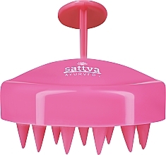 Kopfmassagebürste rosa - Sattva Ayurveda Hair Sclap Masager  — Bild N1