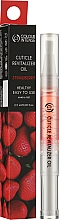 Düfte, Parfümerie und Kosmetik Reparierendes Nagelhautöl mit Erdbeere - Colour Intense Cuticle Revitalizer Oil Strawberry