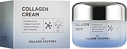Düfte, Parfümerie und Kosmetik Feuchtigkeitsspendendes Gesichtscreme-Gel mit Kollagen - Village 11 Factory Collagen Cream