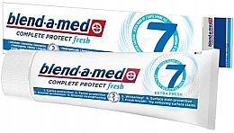 Düfte, Parfümerie und Kosmetik Zahnpasta - Blend-a-med Complete Protect 7 Extra Fresh
