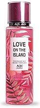 Düfte, Parfümerie und Kosmetik Parfümierter Körpernebel - AQC Fragrances Love On The Island Body Mist