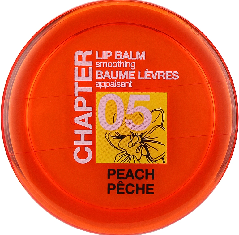 Lippenbalsam mit Pfirsich- und Orchideenduft - Mades Cosmetics Chapter 05 Peach Lip Balm — Bild N1