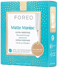 Düfte, Parfümerie und Kosmetik UFO-aktivierende mattierende Reinigungsmaske für das Gesicht mit Aktivkohle - Foreo Ufo Matte Maniac Mask