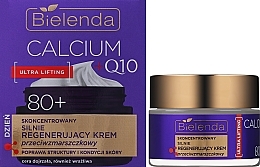 Regenerierende Anti-Falten-Creme 80+ - Bielenda Calcium + Q10  — Bild N2