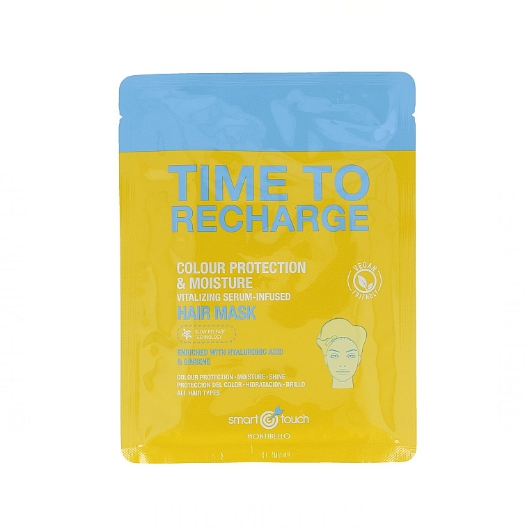 Maske-Conditioner - Montibello Smart Touch Time To Recharge Hair Mask — Bild N1