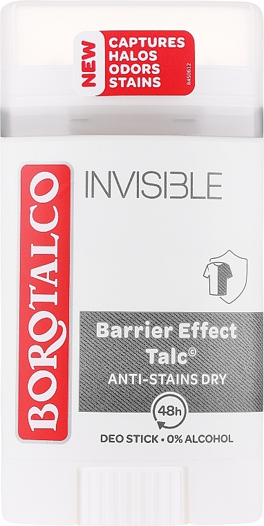 Deostick - Borotalco Invisible Deo Stick — Bild N1