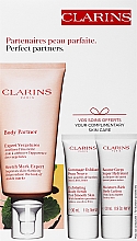 Düfte, Parfümerie und Kosmetik Set - Clarins Perfect Partners (b/cr/175ml + b/scrub/30ml + b/lot/30ml)