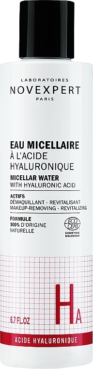 Mizellenwasser mit Hyaluronsäure - Novexpert Hyaluronic Acid Micellar Water — Bild N2
