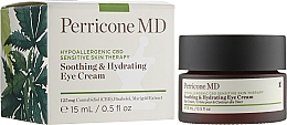 Beruhigende und pflegende Augencreme - Perricone MD Hypoallergenic CBD Sensitive Skin Therapy Soothing & Hydrating Eye Cream — Bild N3