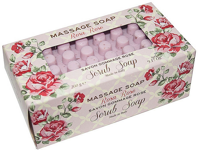 Massage-Peelingseife Rose - Gori 1919 Massage Scrub Soap Rose — Bild N1