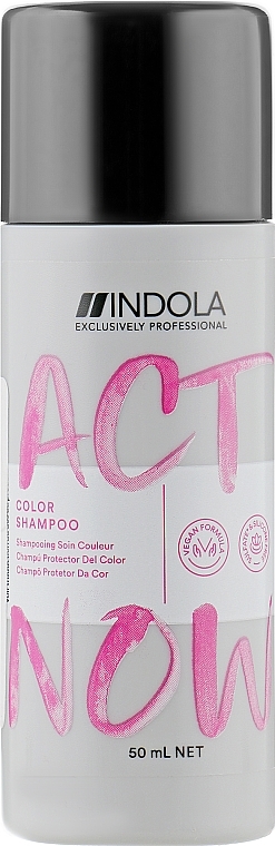 Shampoo für gefärbtes Haar - Indola Act Now! Color Shampoo — Bild N1