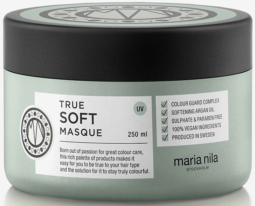Sanfte Farbschutz-Maske mit Arganöl - Maria Nila True Soft Masque
