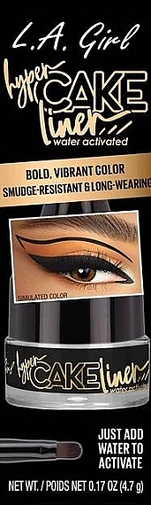 Eyeliner - L.A. Girl Linkovac Hyper Cake Liner — Bild N1