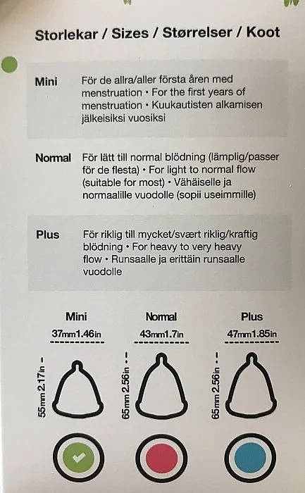 Menstruationstasse mittel - Menskopp Intimate Care Normal — Bild N2