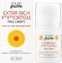 Reichhaltige Gesichtscreme mit Immortelle - Zoya Goes Extra Rich Immortelle Face Cream — Bild N2