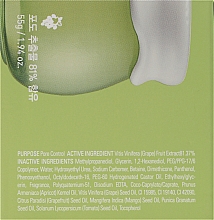 Porenverfeinernde und feuchtigkeitsspendende Gesichtscreme mit grünem Traubenextrakt - Frudia Pore Control Green Grape Cream — Bild N3