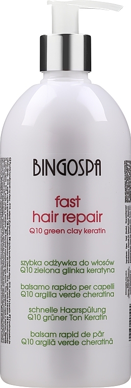 Intensiv reparierende Haarspülung - BingoSpa Rapid Hair Conditioner — Bild N1