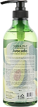 Duschgel mit Avocado-Extrakt - FarmStay Tropical Fruit Perfume Body Wash — Bild N2