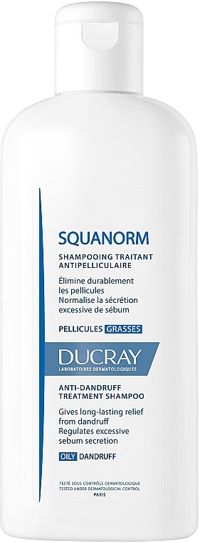 Shampoo gegen fettige Schuppen - Ducray Squanorm Kertiol Shampoo