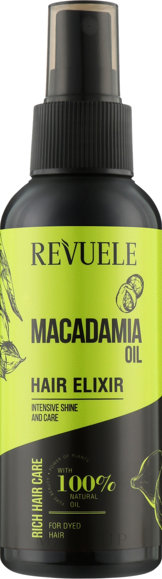 Haar-Elixier - Revuele Macadamia Oil Hair Elixir — Bild 120 ml