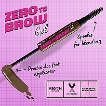 Augenbrauengel - NYX Professional Makeup Zero To Brow — Bild N5