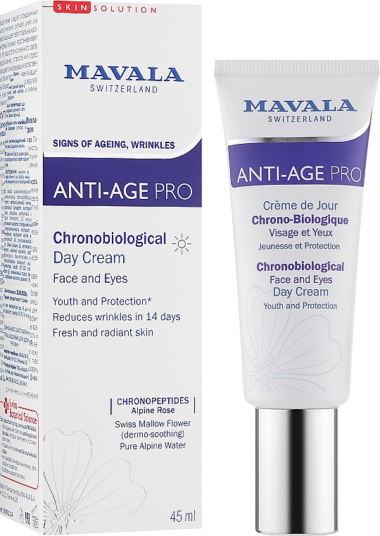 Tagescreme für Gesicht und Augen - Mavala Anti-Age Pro Chronobiological Day Cream — Bild N2