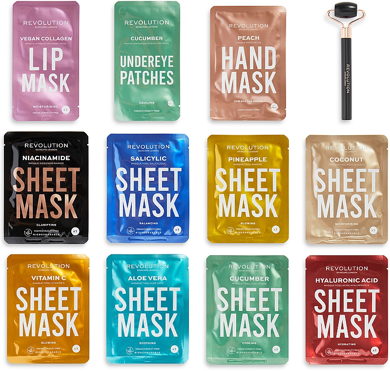Adventskalender-Set 12 Produkte - Revolution Skincare 12 Days Of Masking — Bild N2