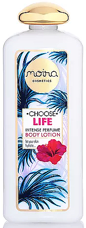 Parfümierte Körperlotion mit Salbei, Geranie, süßem Bernstein und Zitrusfrüchten - Moira Cosmetics Choose Life Perfume Body Lotion — Bild N1