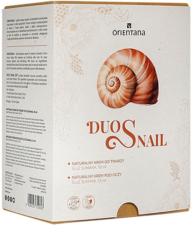 Set - Orientana Duo Snail (f/cr/50ml + eye/cr/15ml) — Bild N2