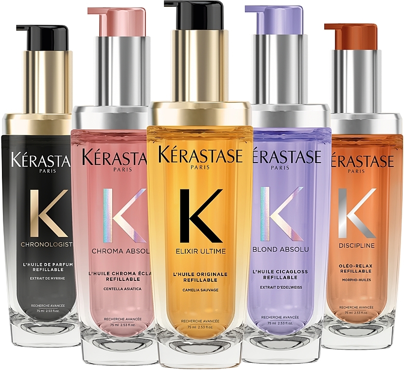 Haaröl (Refill) - Kerastase Chronologiste Fragrance-in-oil Refillable  — Bild N14